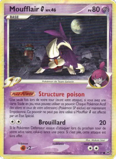 Image de la carte Pokemon Moufflair  94/127