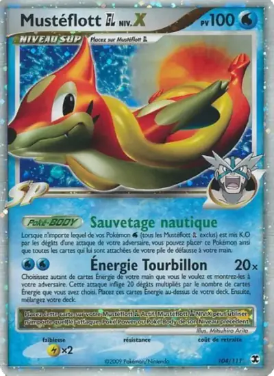 Image de la carte Pokemon Mustéflott 104/111