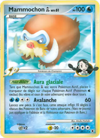 Image de la carte Pokemon Mammochon Niv. 61 27/111