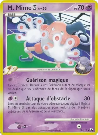Image de la carte Pokemon M. Mime Niv. 53 28/111