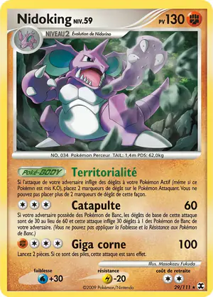 Nidoking Niv. 59 29/111