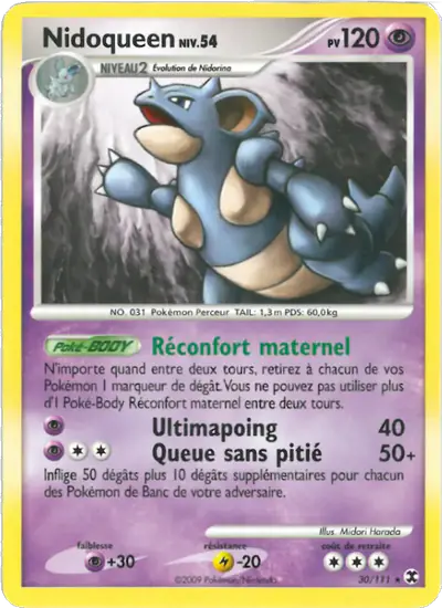 Image de la carte Pokemon Nidoqueen Niv. 54 30/111