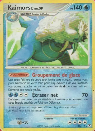 Image de la carte Pokemon Kaimorse Niv. 59 36/111