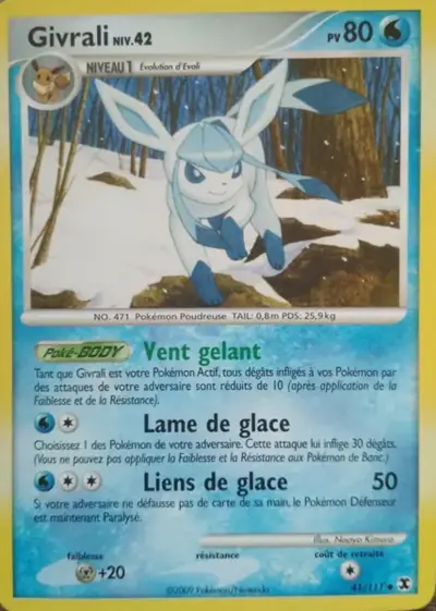 Image de la carte Pokemon Givrali Niv. 42 41/111