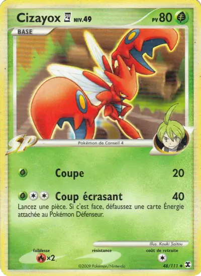 Image de la carte Pokemon Cizayox Niv. 49 48/111