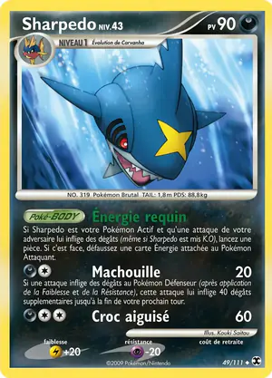 Sharpedo Niv. 43 49/111