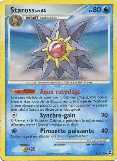Image de la carte Pokemon Staross 50/111