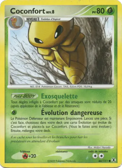 Image de la carte Pokemon Coconfort Niv. 8 66/111