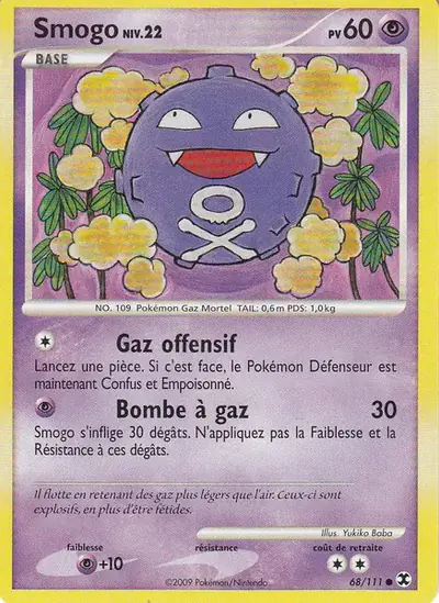 Image de la carte Pokemon Smogo Niv. 22 68/111