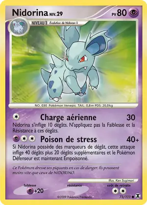 Nidorina Niv. 29 73/111