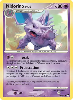 Nidorino Niv. 30 74/111