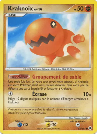 Image de la carte Pokemon Kraknoix 84/111