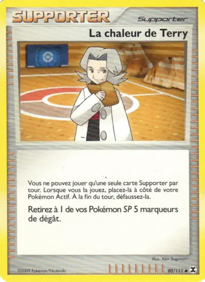 Image de la carte Pokemon La chaleur de Terry 90/111