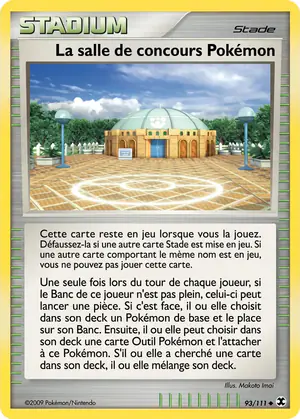 La salle de concours Pok&eacute;mon 93/111