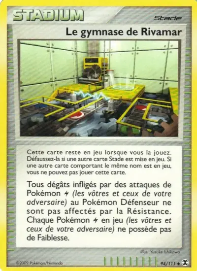 Image de la carte Pokemon Le gymnase de Rivamar City 94/111