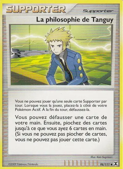 Image de la carte Pokemon La Philosophie de Tanguy 98/111