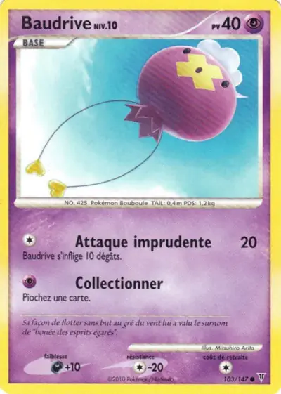 Image de la carte Pokemon Baudrive 103/147