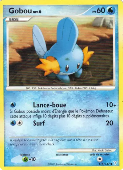 Image de la carte Pokemon Gobou 116/147