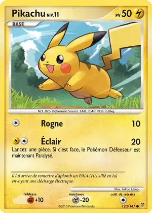 Pikachu 120/147