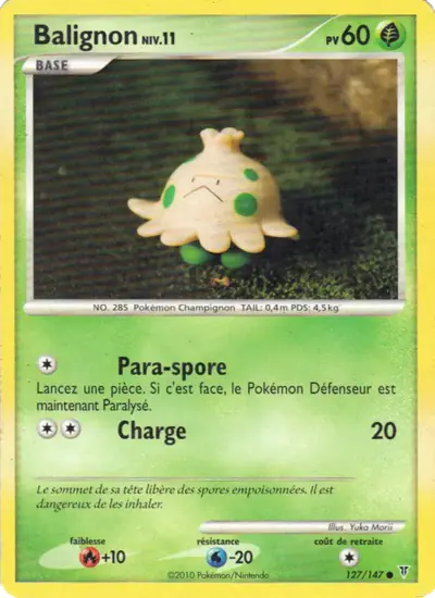 Image de la carte Pokemon Balignon 127/147