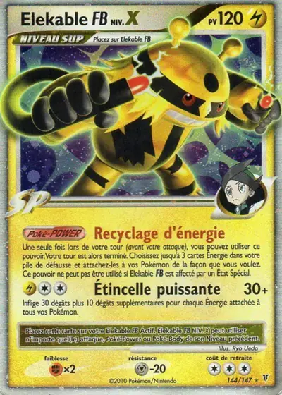 Image de la carte Pokemon Elekable  144/147
