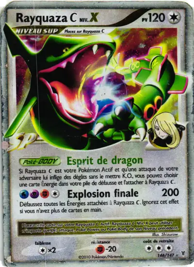 Image de la carte Pokemon Rayquaza  146/147