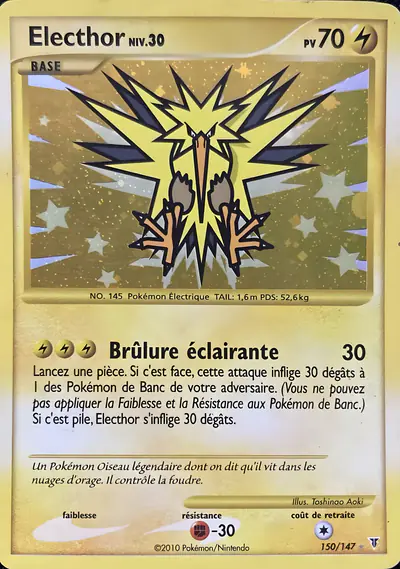 Image de la carte Pokemon Électhor 150/147