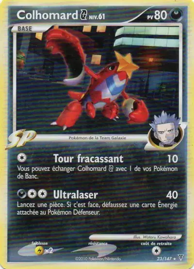 Image de la carte Pokemon Colhomard  23/147