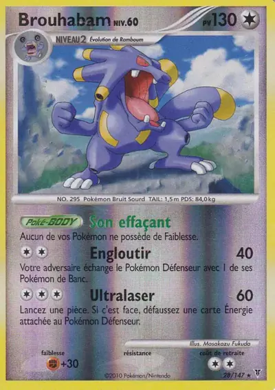 Image de la carte Pokemon Brouhabam 28/147