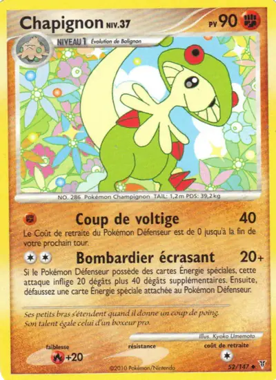 Image de la carte Pokemon Chapignon 52/147