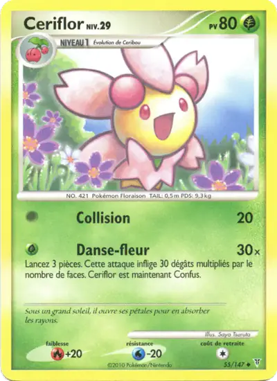 Image de la carte Pokemon Ceriflor 55/147