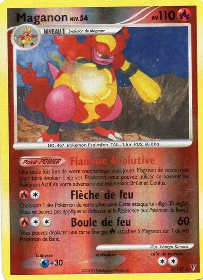 Image de la carte Pokemon Maganon 6/147