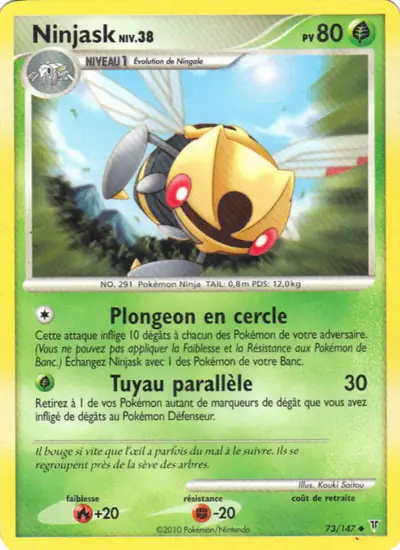 Image de la carte Pokemon Ninjask 73/147