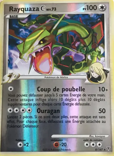 Image de la carte Pokemon Rayquaza  8/147
