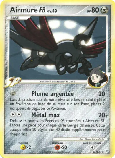 Image de la carte Pokemon Airmure  83/147