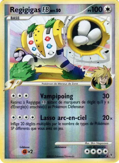 Image de la carte Pokemon Regigigas  9/147