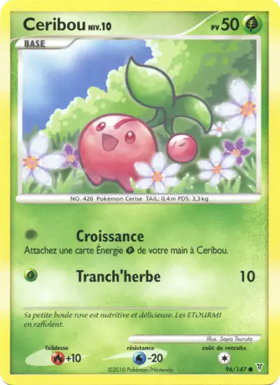 Image de la carte Pokemon Ceribou 96/147