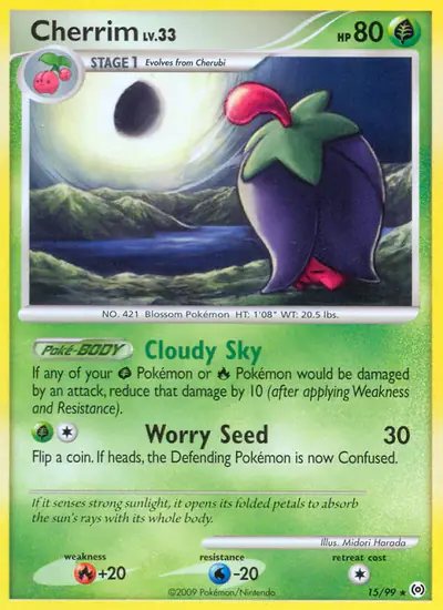 Image de la carte Pokemon Ceriflor 15/99