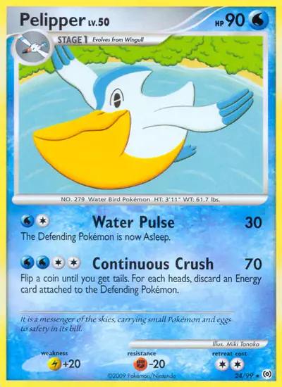 Image de la carte Pokemon Pelipper 24/99