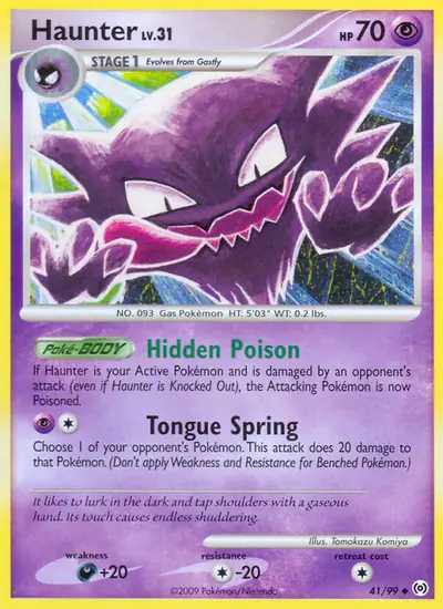 Image de la carte Pokemon Haunter 41/99