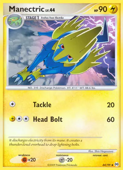 Image de la carte Pokemon Manectric 44/99
