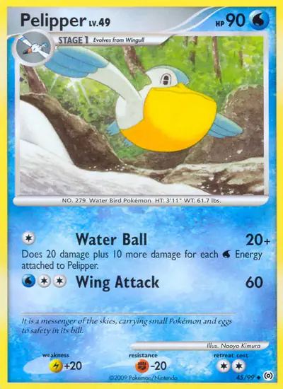Image de la carte Pokemon Bekipan 45/99