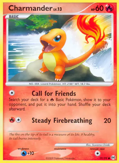 Image de la carte Pokemon Salamèche 59/99