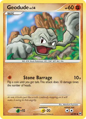 Geodude 65/99