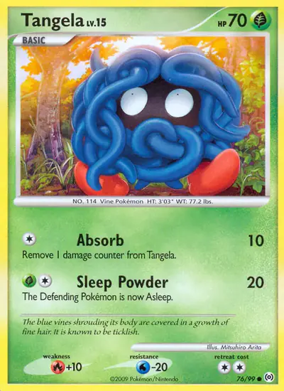 Image de la carte Pokemon Tangela 76/99