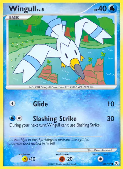 Image de la carte Pokemon Goélise 80/99