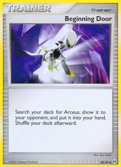 Image de la carte Pokemon Beginning Door 82/99