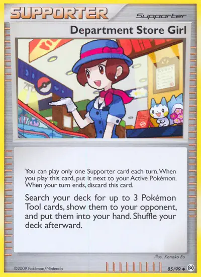 Image de la carte Pokemon Department Store Girl 85/99