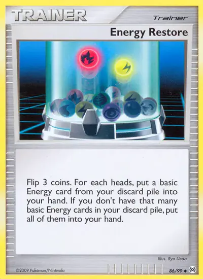 Image de la carte Pokemon Energy Restore 86/99