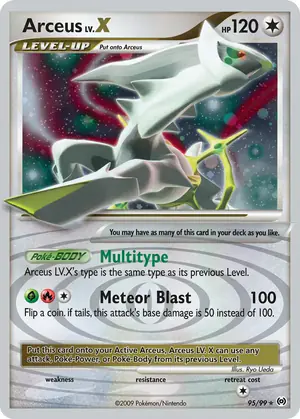 Arceus LV.X 95/99